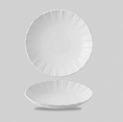Тарелка глубокая d21см Abstract white APRDAF8 1 купить в Екатеринбурге