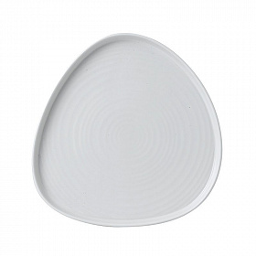 Тарелка треугольная мелкая ChefS Walled 26см h2см, с прямым бортом, Chefs Plates, цвет White WHWT271 купить в Екатеринбурге