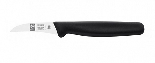 Нож для чистки овощей 6см изогнутый JUNIOR черный 24100.3214000.060 купить в Екатеринбурге