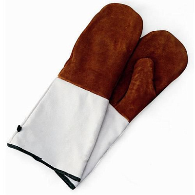 Перчатки Термостойкие длинные, кожа (до t 250С) GL2 купить в Екатеринбурге