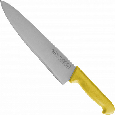 Шеф-нож 25см Roal желтая пластиковая ручка купить в Екатеринбурге