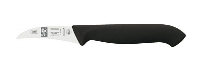 Нож для чистки овощей 6см, изогнутый, черный HORECA PRIME 28100.HR01000.060 купить в Екатеринбурге