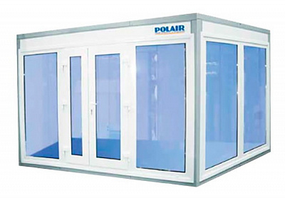 Камера холодильная для цветов Polair КХН-8.81 (2560х1960х2200) (Стекл. блок с одностворчатой дверью по стороне 2560) купить в Екатеринбурге