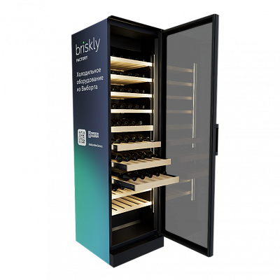 Холодильный шкаф Briskly Smart 5 Wine Premium с 10 полками купить в Екатеринбурге