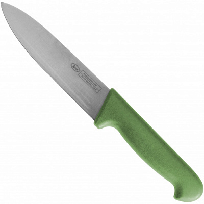 Нож поварской 16см Roal зеленая пластиковая ручка купить в Екатеринбурге