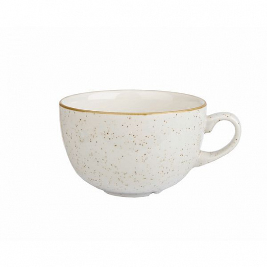 Чашка Cappuccino 340мл StoneCast, цвет Barley White SWHSCB281 купить в Екатеринбурге