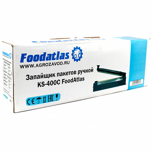 Запайщик пакетов ручной (нож с боку) KS-400C FoodAtlas купить в Екатеринбурге