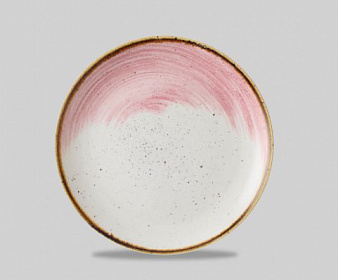 Тарелка мелкая 21,7см, без борта, StoneCast, цвет Petal Pink ASPPEVP81 купить в Екатеринбурге