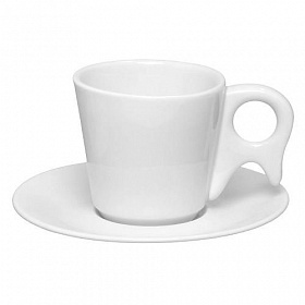 Пара чайная Genova (чашка 200мл и блюдце 15см) Oxford M07L/M06F-9001 купить в Екатеринбурге