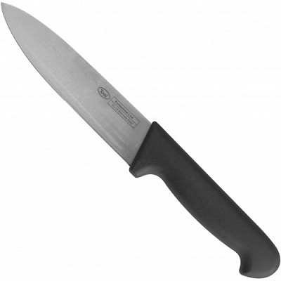 Нож поварской 16см Roal черная пластиковая ручка купить в Екатеринбурге