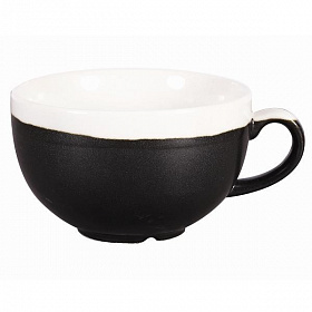 Чашка Cappuccino 340мл Monochrome, цвет Onyx Black MOBKCB281 купить в Екатеринбурге
