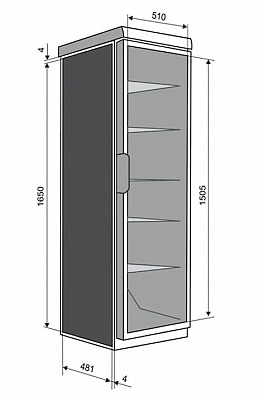 Шкаф холодильный Snaige CD35DM-S302SDX5 (CD 400-1221) купить в Екатеринбурге