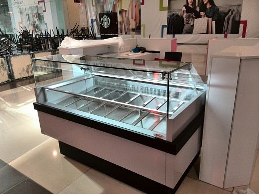 Витрина для мороженого EntEco Немига Cube ВНУ 120 ICE купить в Екатеринбурге