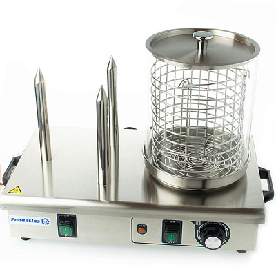 Аппарат для приготовления хот-догов HHD-03 паровой гриль FoodAtlas купить в Екатеринбурге