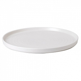 Тарелка мелкая ChefS Walled d26см h2см, с прямым бортом, Vellum, цвет White полуматовый WHVMWP261 купить в Екатеринбурге