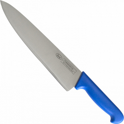 Шеф-нож 25см Roal синяя пластиковая ручка купить в Екатеринбурге