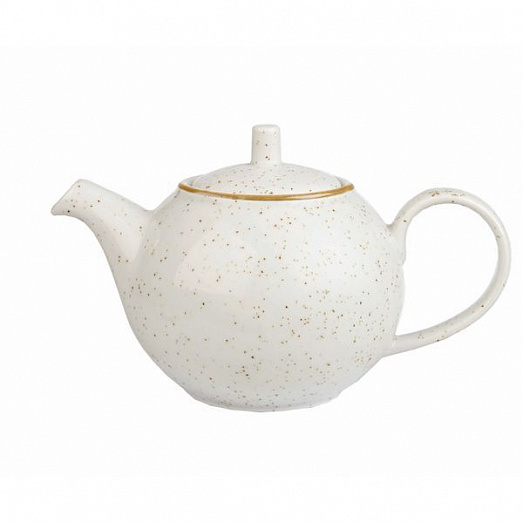 Чайник 0,426л, с крышкой, StoneCast, цвет Barley White SWHSSB151 купить в Екатеринбурге