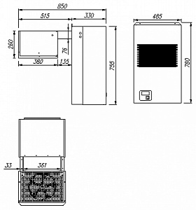 Моноблок Полюс MMS 113 (МС 109) купить в Екатеринбурге