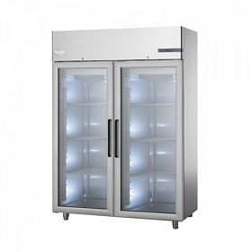 Шкаф морозильный Apach LCFM120MD2GR со стеклянной дверью без агрегата купить в Екатеринбурге
