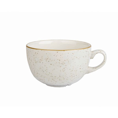 Чашка Cappuccino 340мл StoneCast, цвет Barley White SWHSCB281 купить в Екатеринбурге