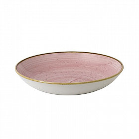Тарелка глубокая 24,8см 1,13л, без борта, StoneCast, цвет Petal Pink SPPSEVB91 купить в Екатеринбурге