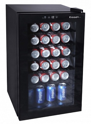 Шкаф барный холодильный Cooleq TBC-65 черный купить в Екатеринбурге