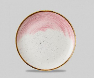 Тарелка мелкая 21,7см, без борта, StoneCast, цвет Petal Pink ASPPEVP81 купить в Екатеринбурге