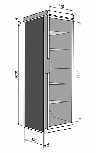 Шкаф холодильный Snaige CD35DM-S300SD10 (CD 400-1111) купить в Екатеринбурге